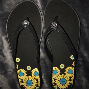 Flower Flip Flops